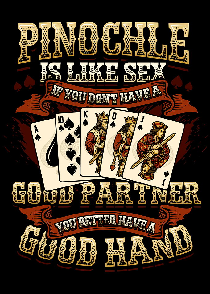 Funny Pinochle Cards