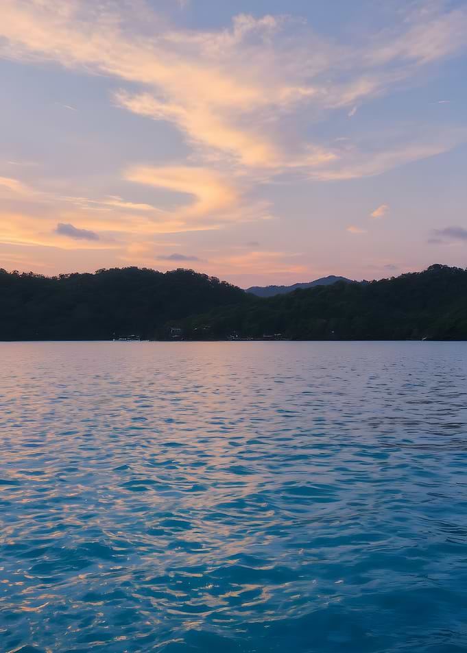 Calm Lake at Sunset