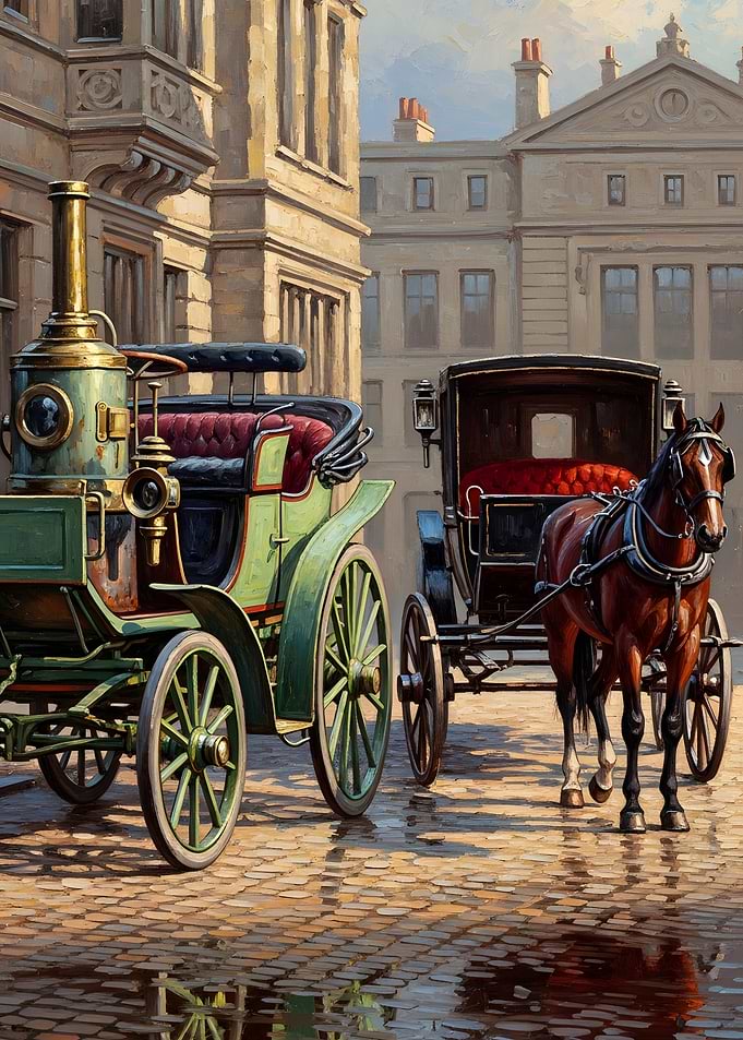 Vintage Carriages and Horse-Drawn Carriage