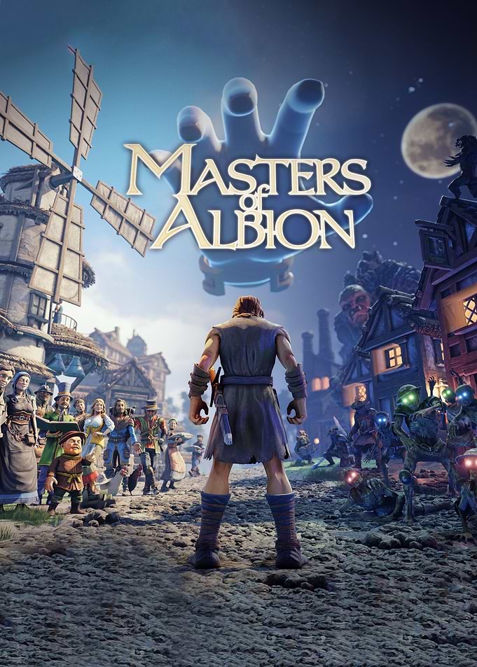 Masters of Albion Game Cover Art
