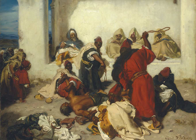 Orientalist Scene: Whipping and Observation
