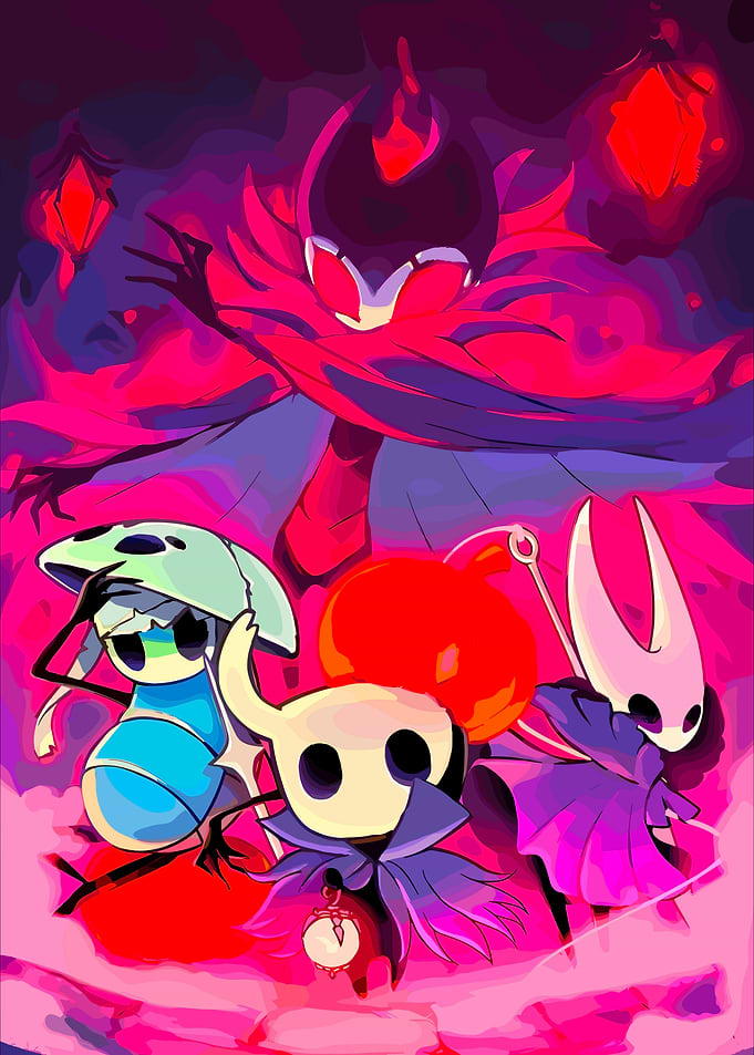 Hollow Knight Characters Digital Art