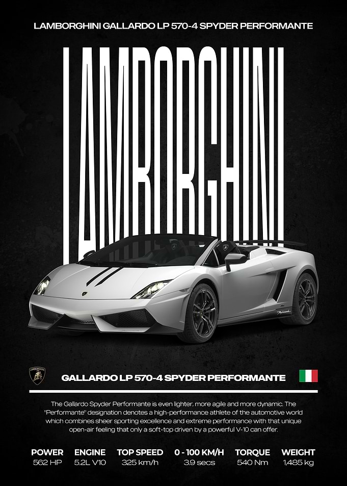 Lamborghini Gallardo LP 570-4 Spyder Performante