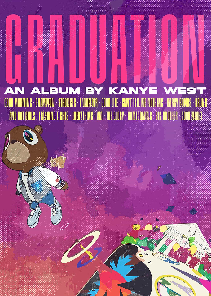 Kanye West Graduation Album Cover Art