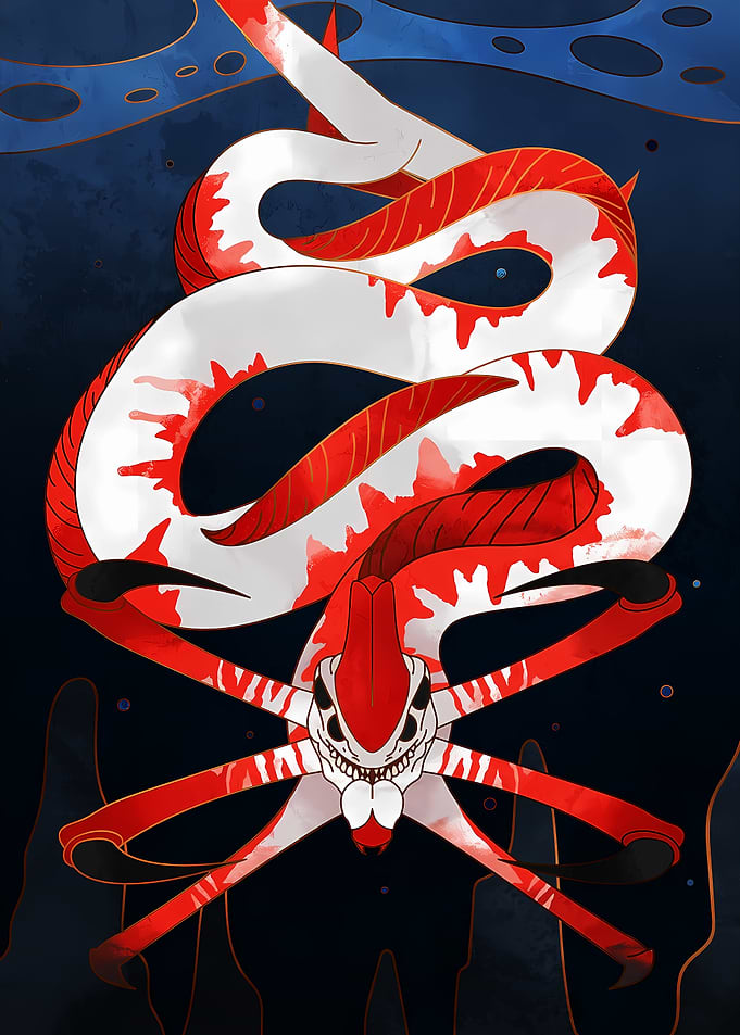 Reaper Leviathan Illustration