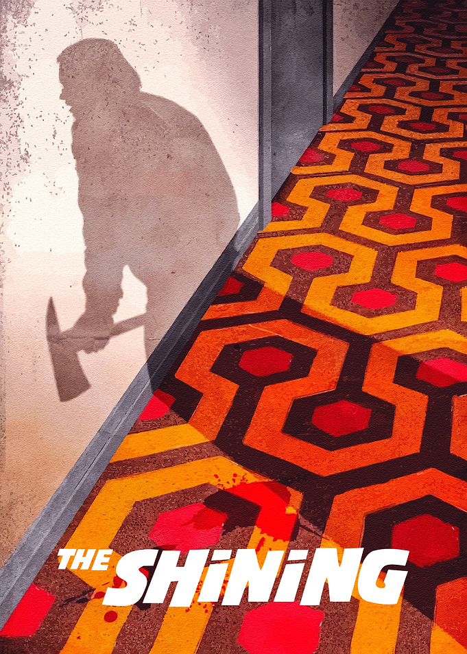 The Shining Movie Poster Art