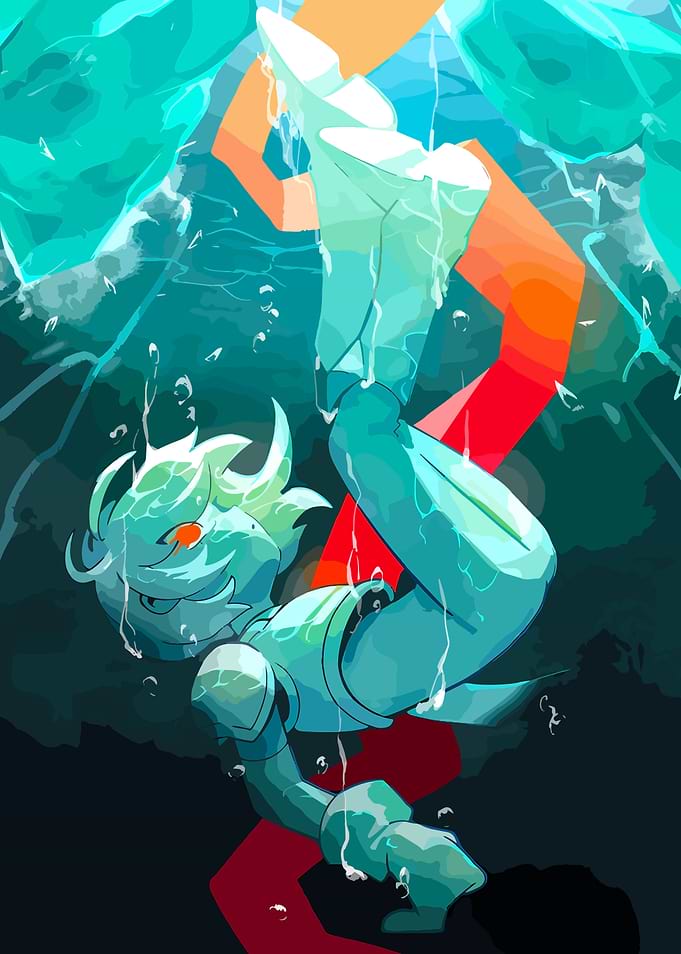 Underwater Character Art
