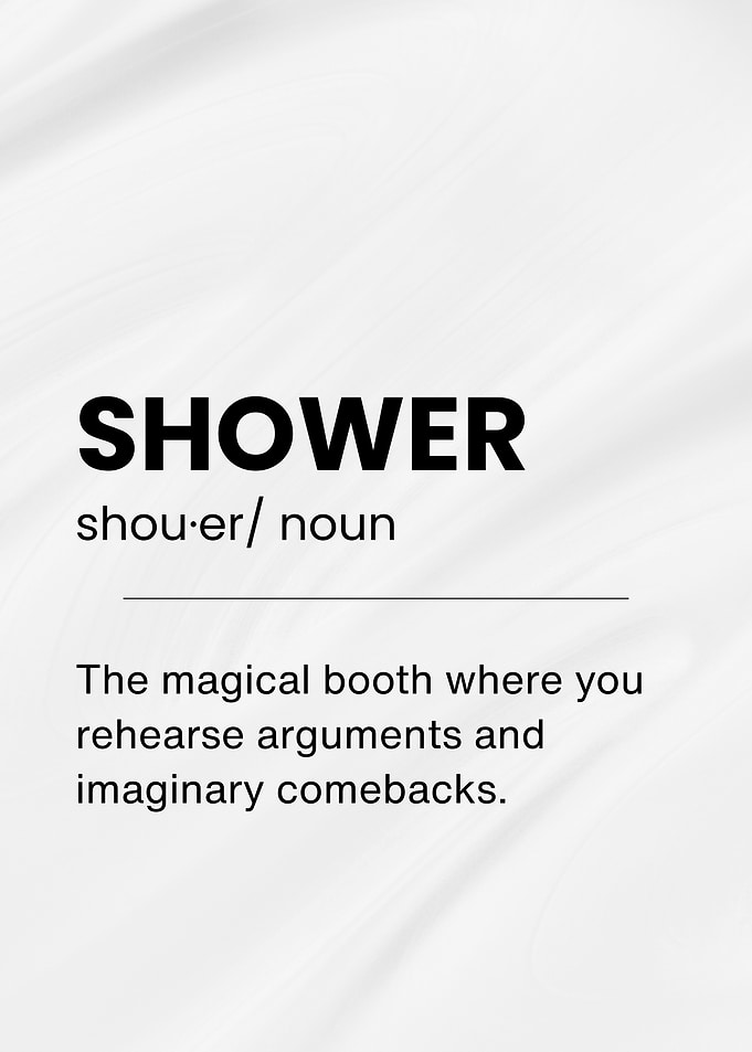 Shower Funny Definition