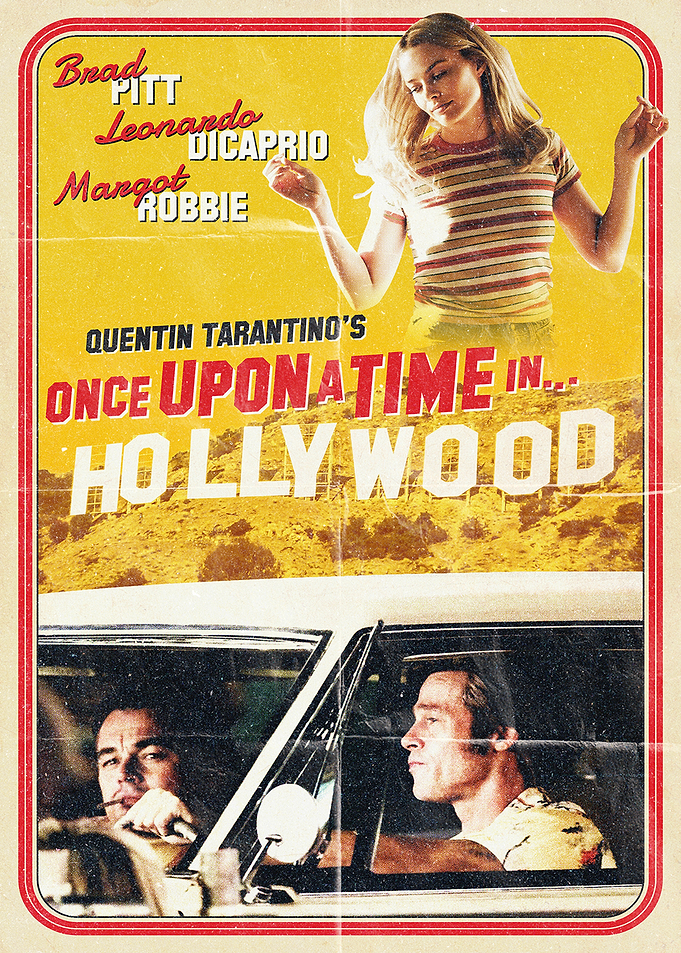 Once Upon a Time in Hollywood Poster