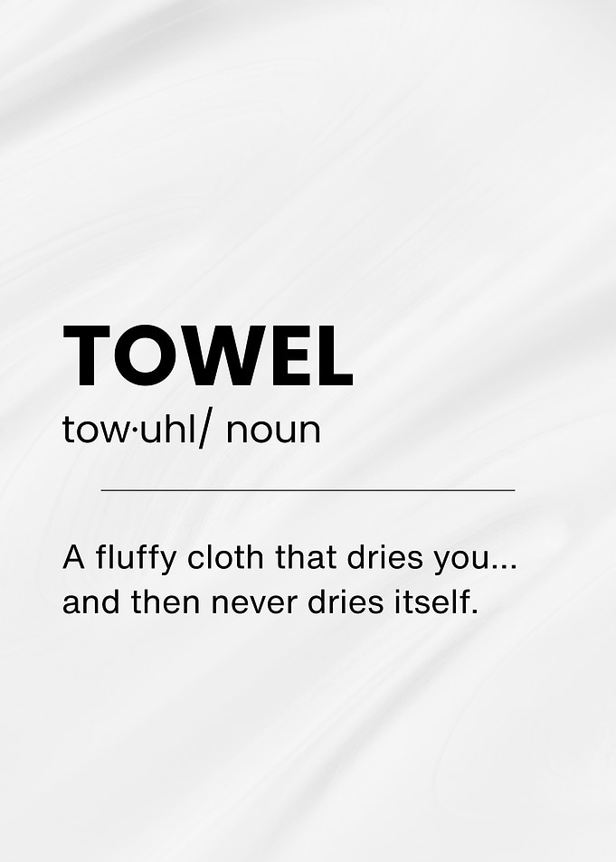 Towel Funny Definition