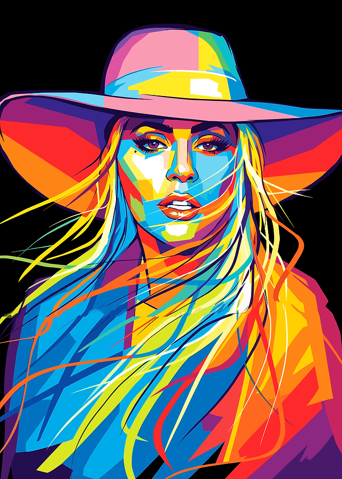 Lady Gaga wpap art