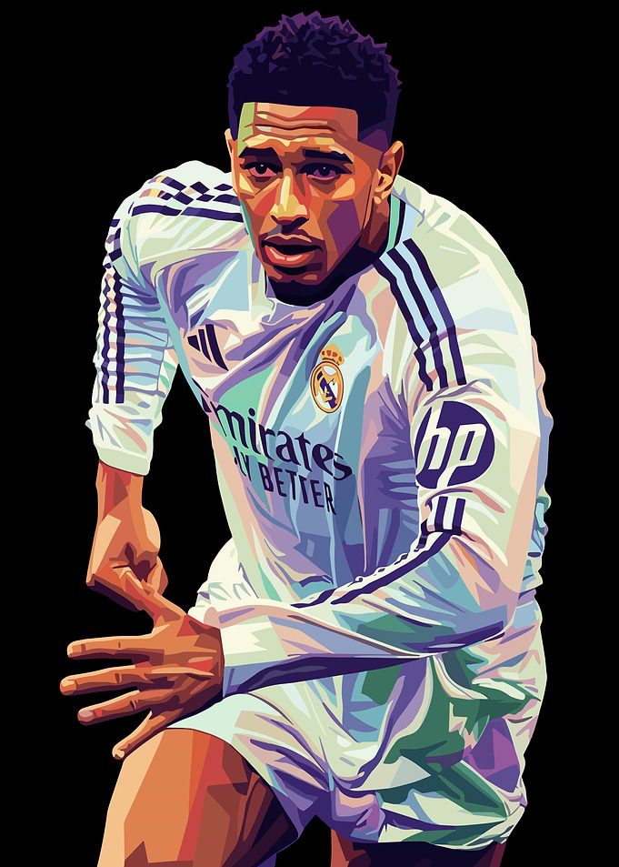Jude Bellingham Digital Art