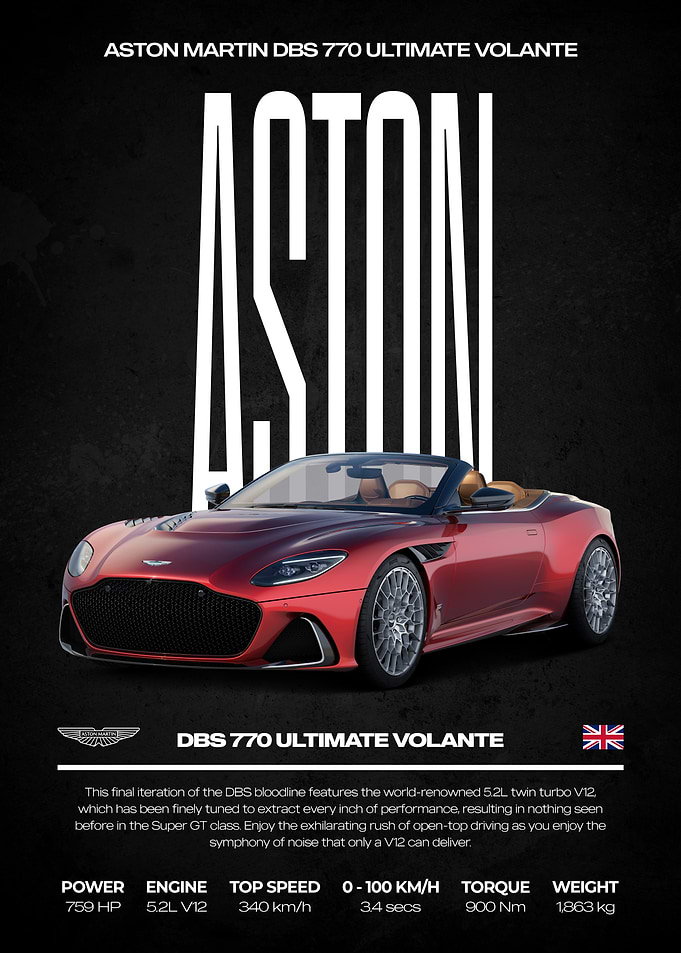 Aston Martin DBS 770 Ultimate Volante