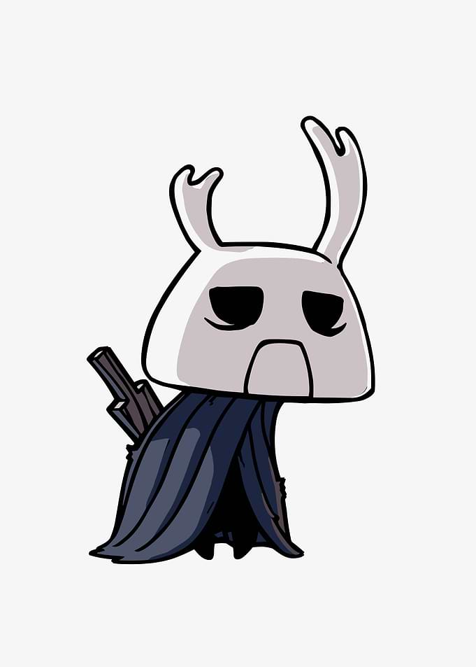 Hollow Knight Character Illustration