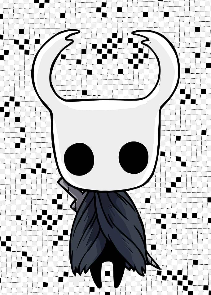 Hollow Knight character digital art