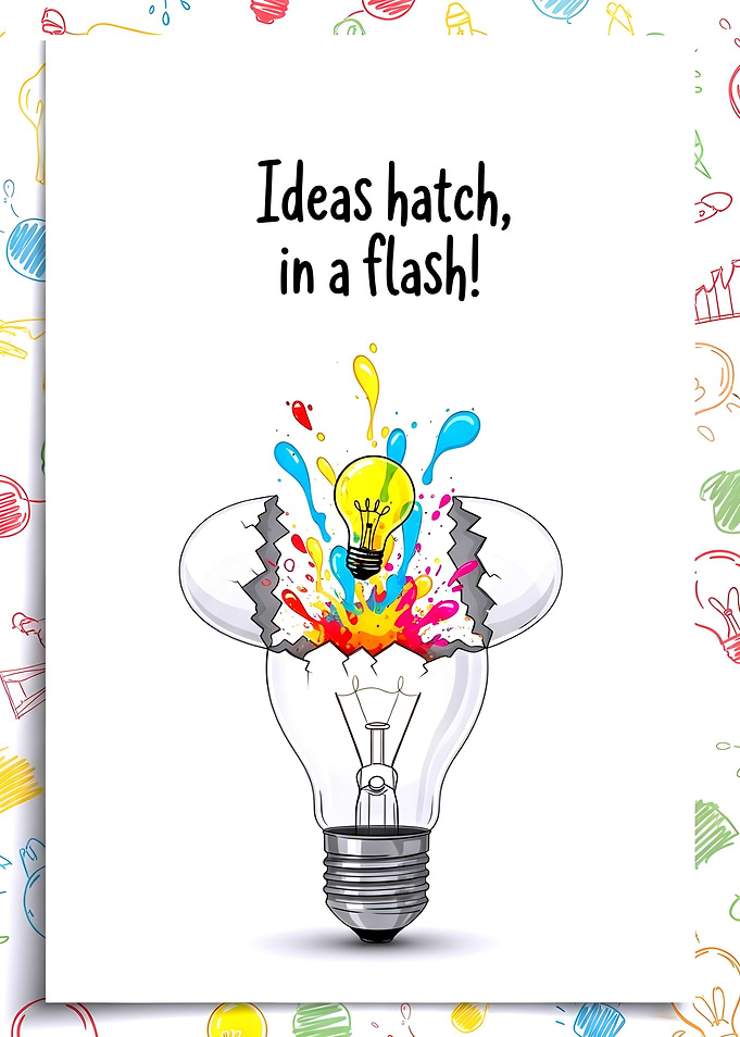 Ideas Hatch in a Flash