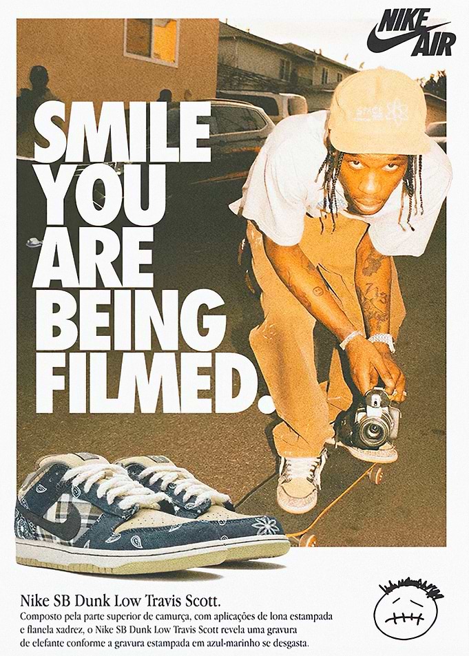 Nike SB Dunk Low Travis Scott Ad