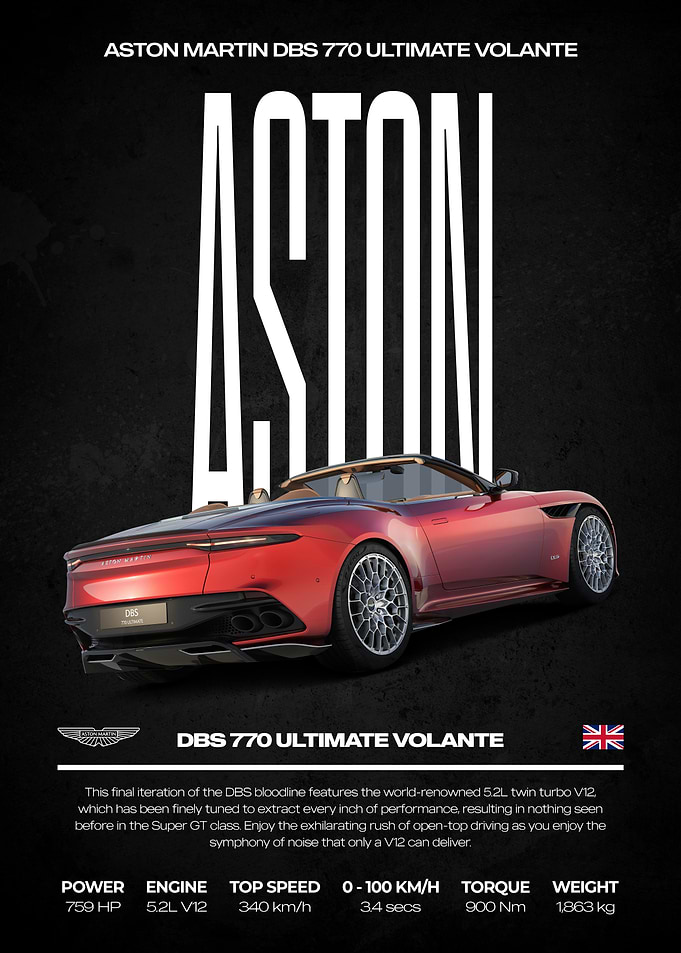 Aston Martin DBS 770 Ultimate Volante