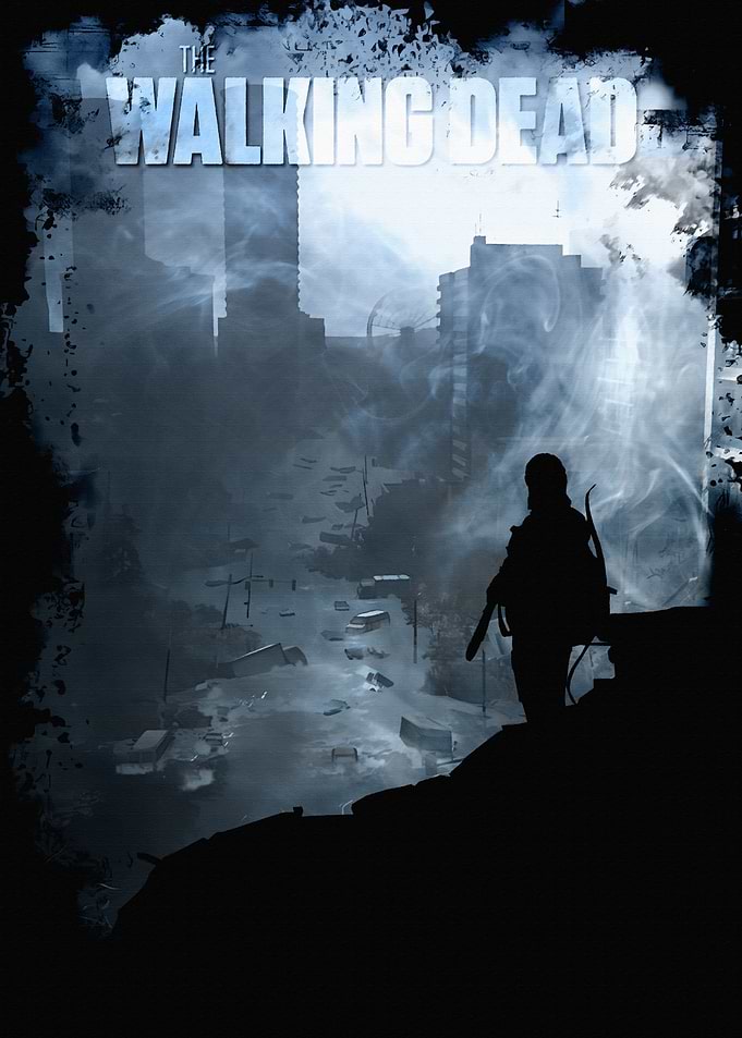 The Walking Dead Post-Apocalyptic Cityscape