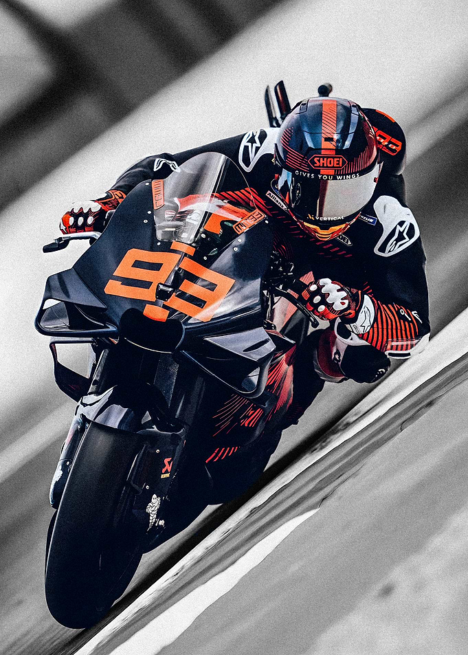 Marc Marquez Motorcycle Racer