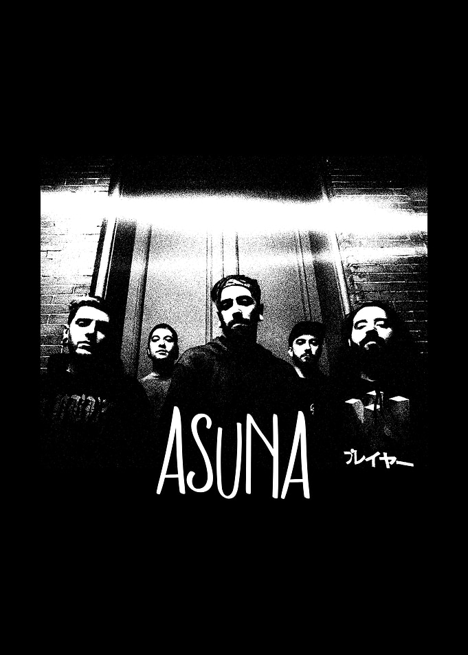 Band Black and White Portrait