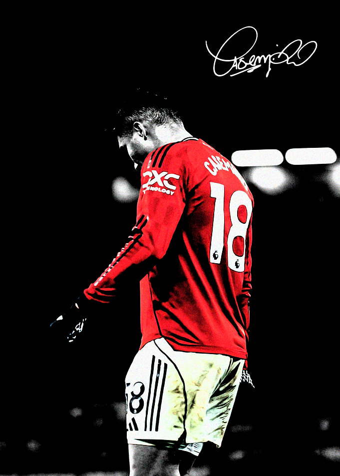 Casemiro Manchester United Football Player