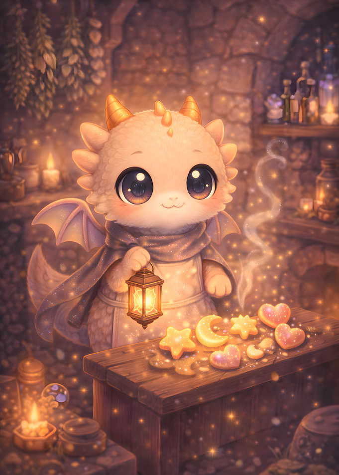 Little Dragon Baker of Dreams