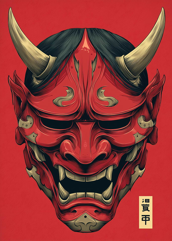 Red Oni Mask