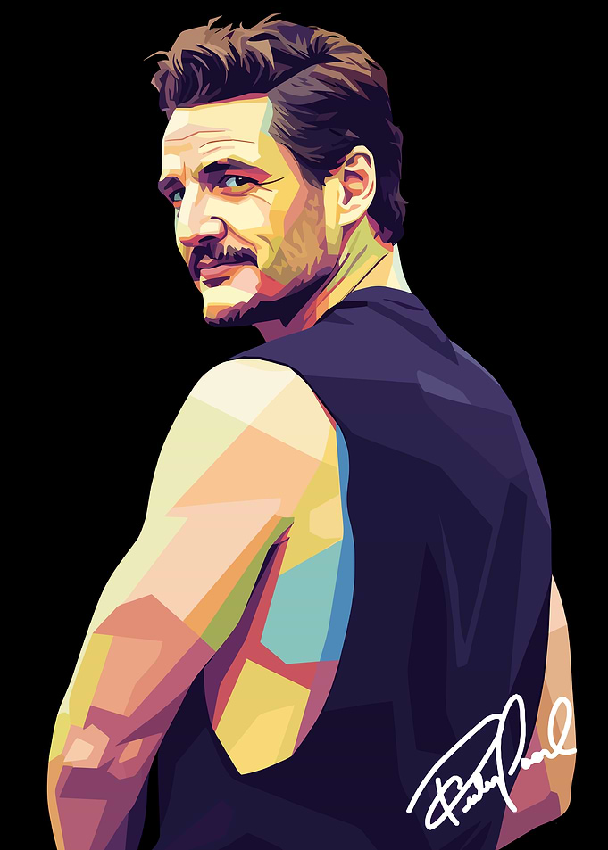 Pedro Pascal Pop Art