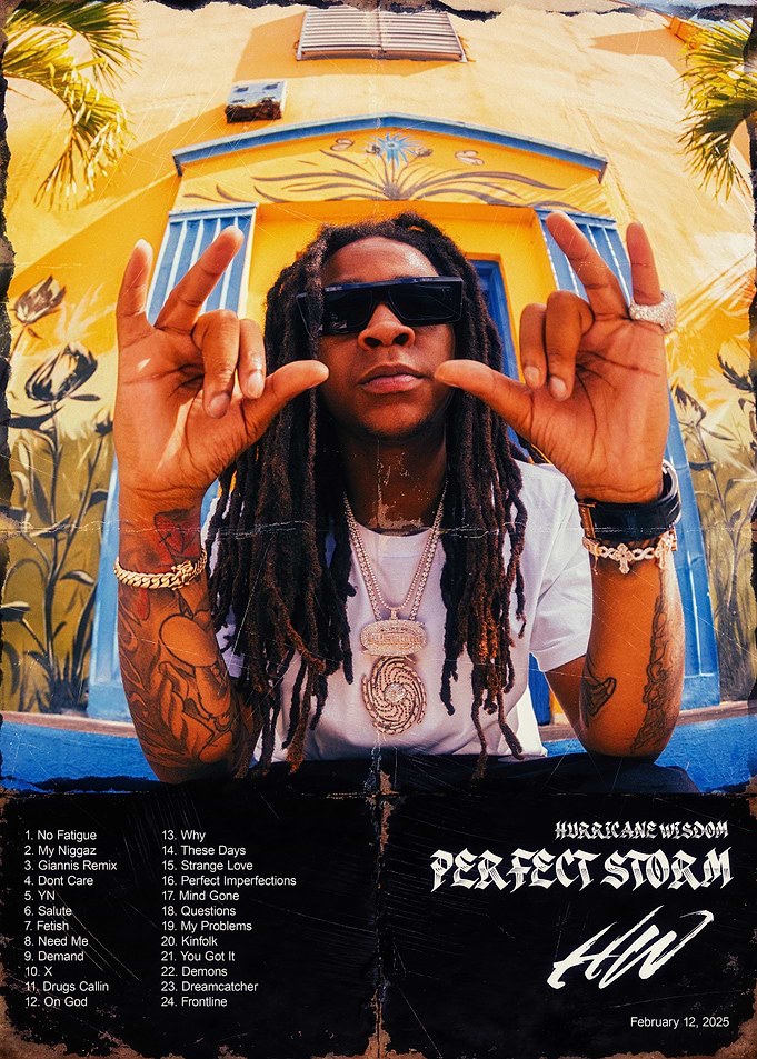 Hurricane Wisdom - Perfect Storm Album Cover