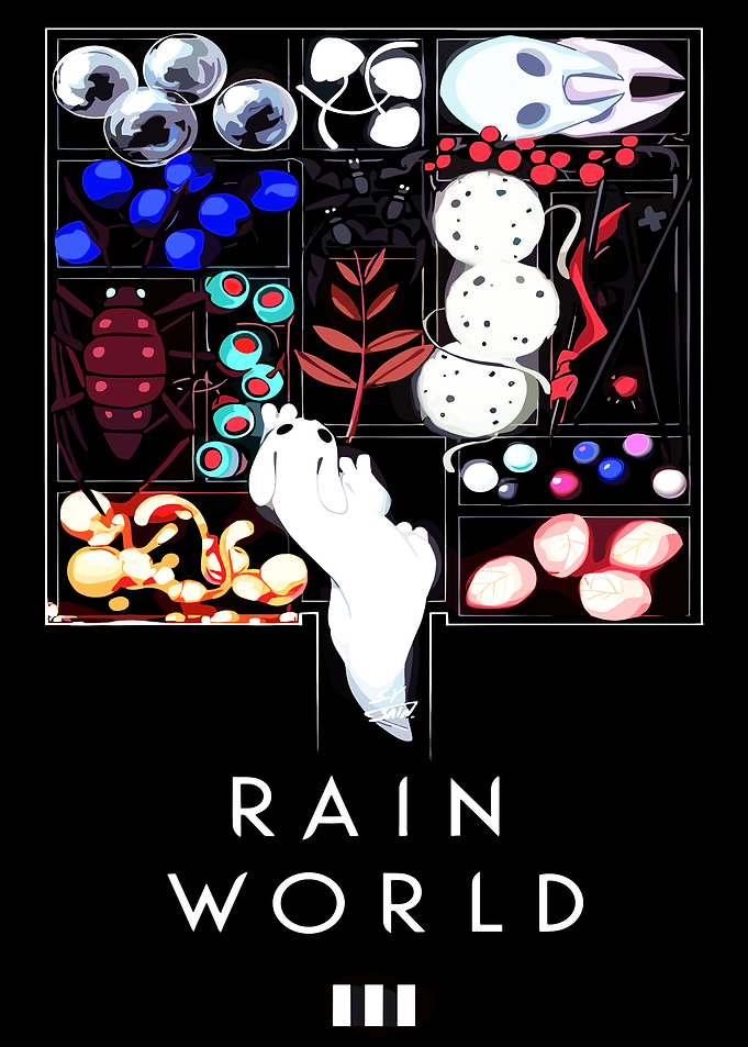 Rain World III: Abstract Game Art