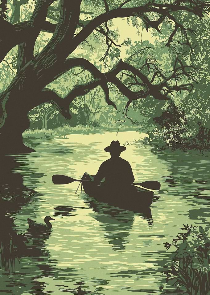 Canoe Trip in the Bayou