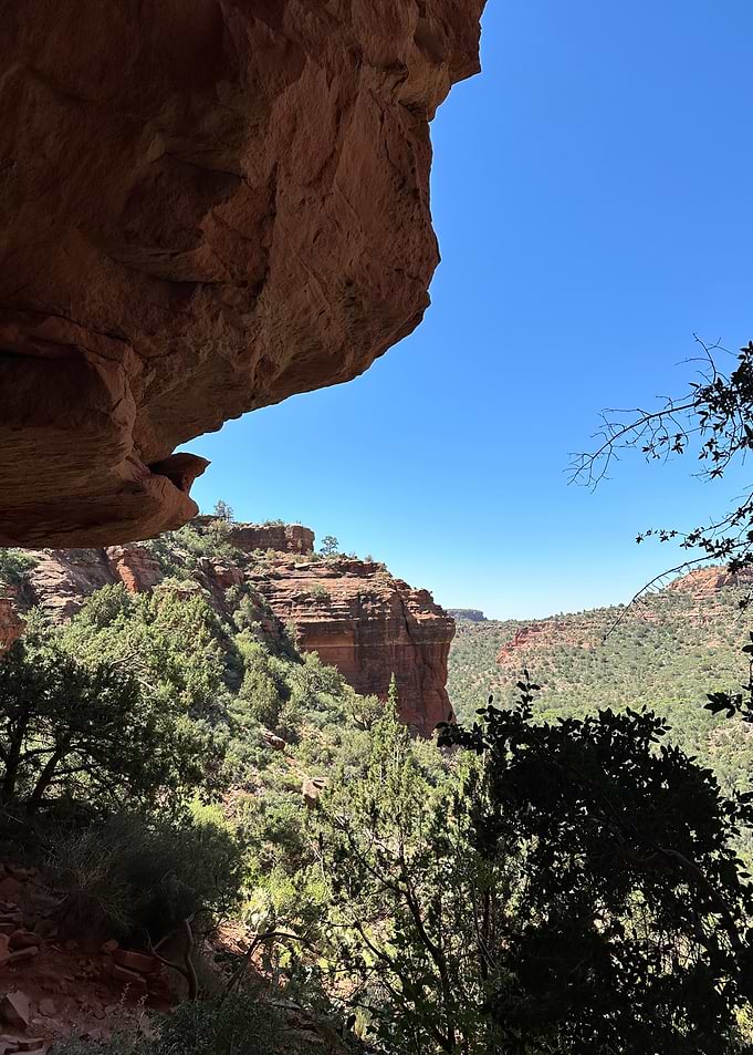 Red Rock Canyon Landscape View