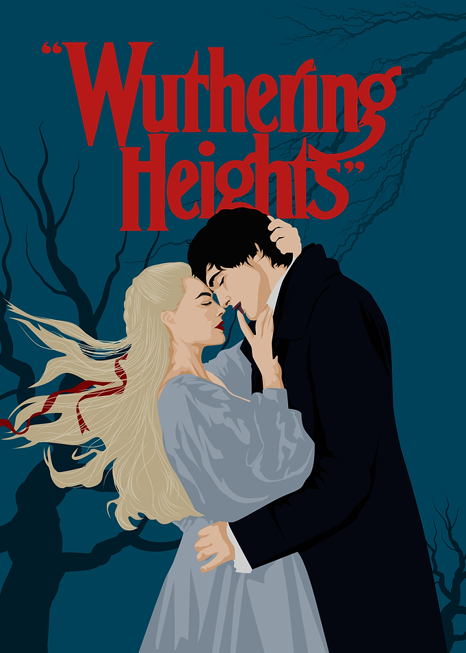 Wuthering Heights Romance Illustration