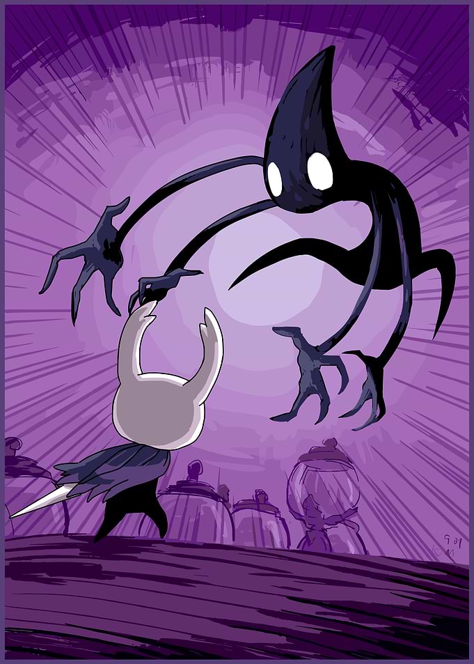 Hollow Knight vs Shadow Creature