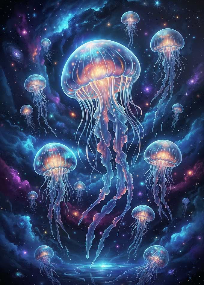 Jellyfish in Space