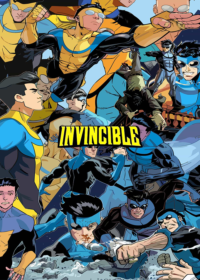 Invincible Comic Book Cover Art