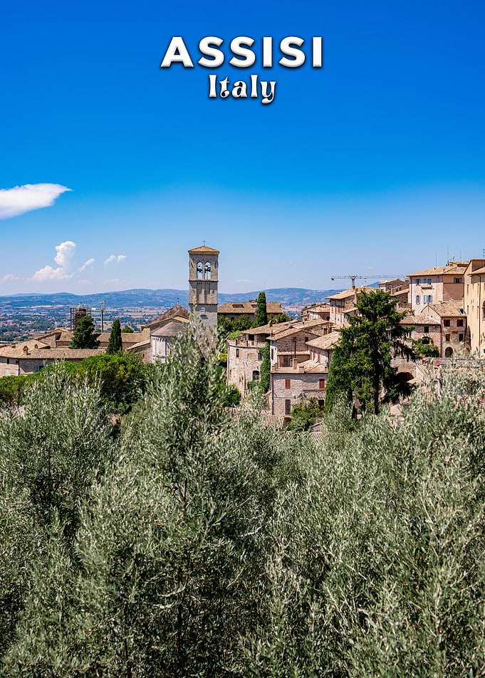 Assisi, Italy cityscape