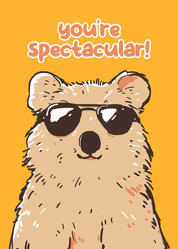 Spectacular Quokka with Sunglasses