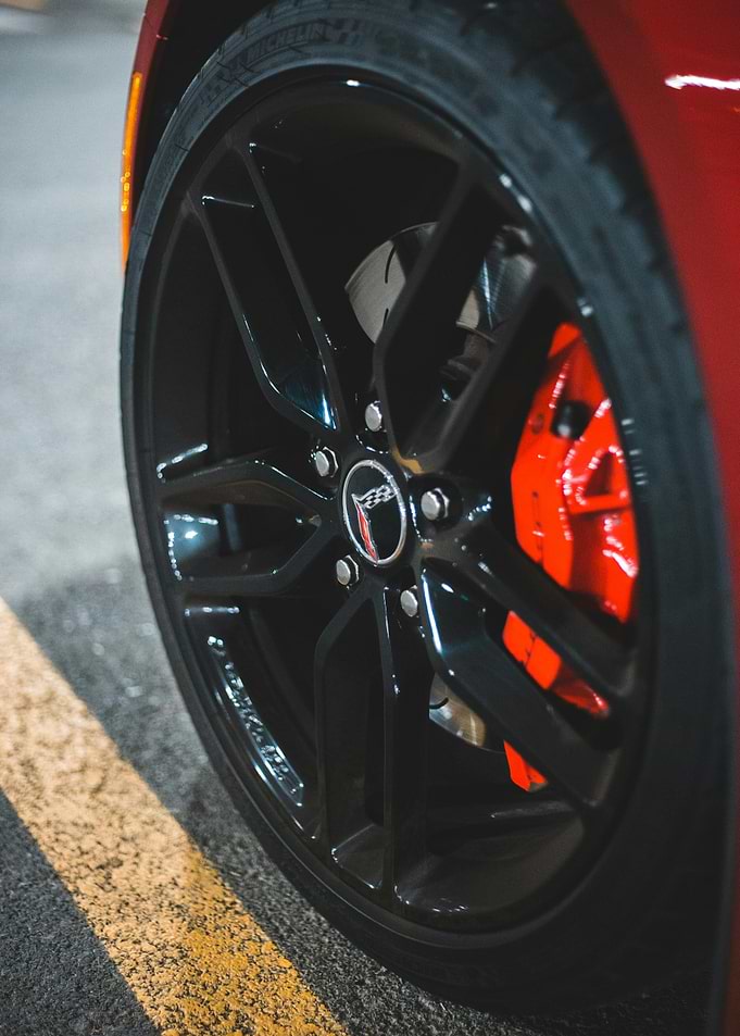 Corvette Wheel Close-Up