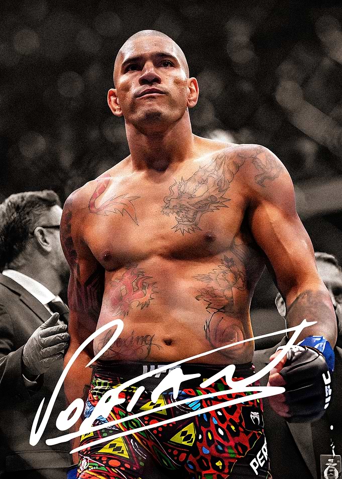 Alex Pereira UFC Fighter Portrait