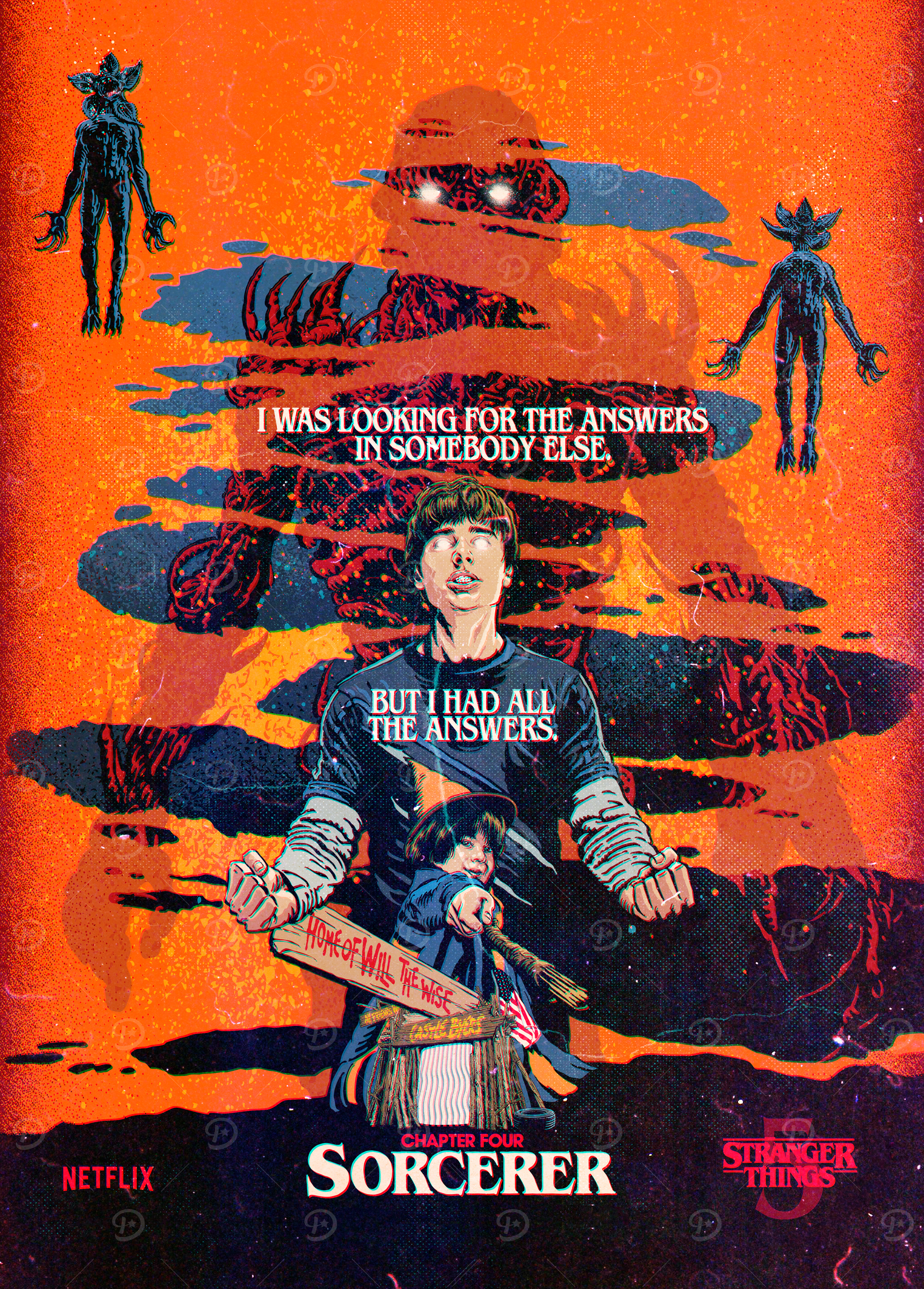 Stranger Things Series Posters - Officially licensed merchandise
