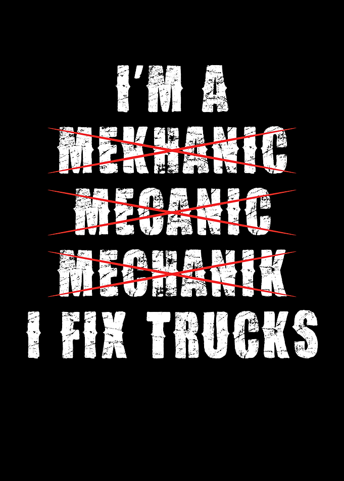 I Fix Trucks Graphic