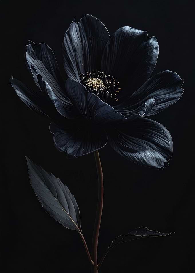 Dark Floral Elegance-Executive Interior