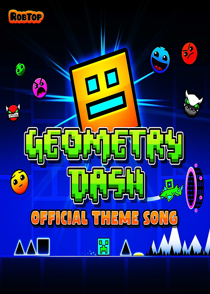 Geometry Dash Official Theme Song Artwork
