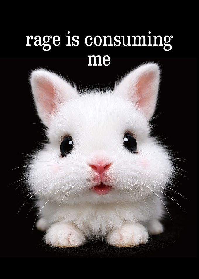 Rage Is Consuming Me: Cute Bunny