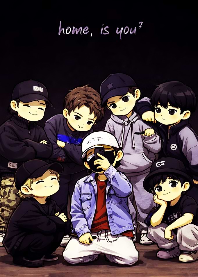 Cartoon Group Portrait