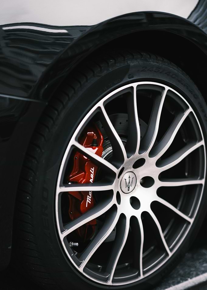 Maserati Wheel Close-Up