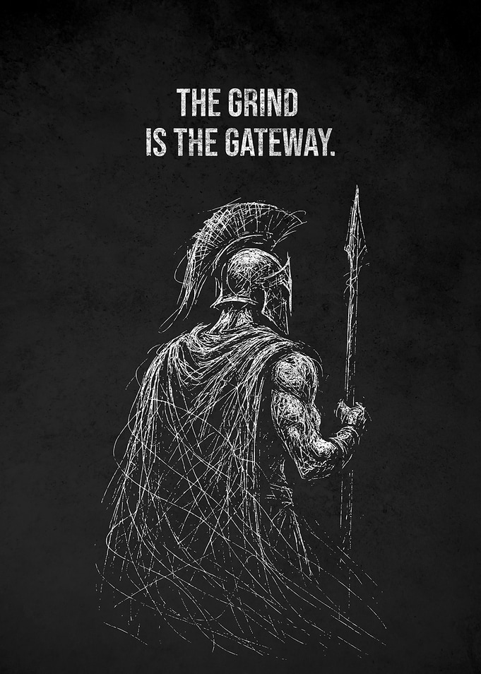 Spartan Warrior: The Grind is the Gateway Quotes