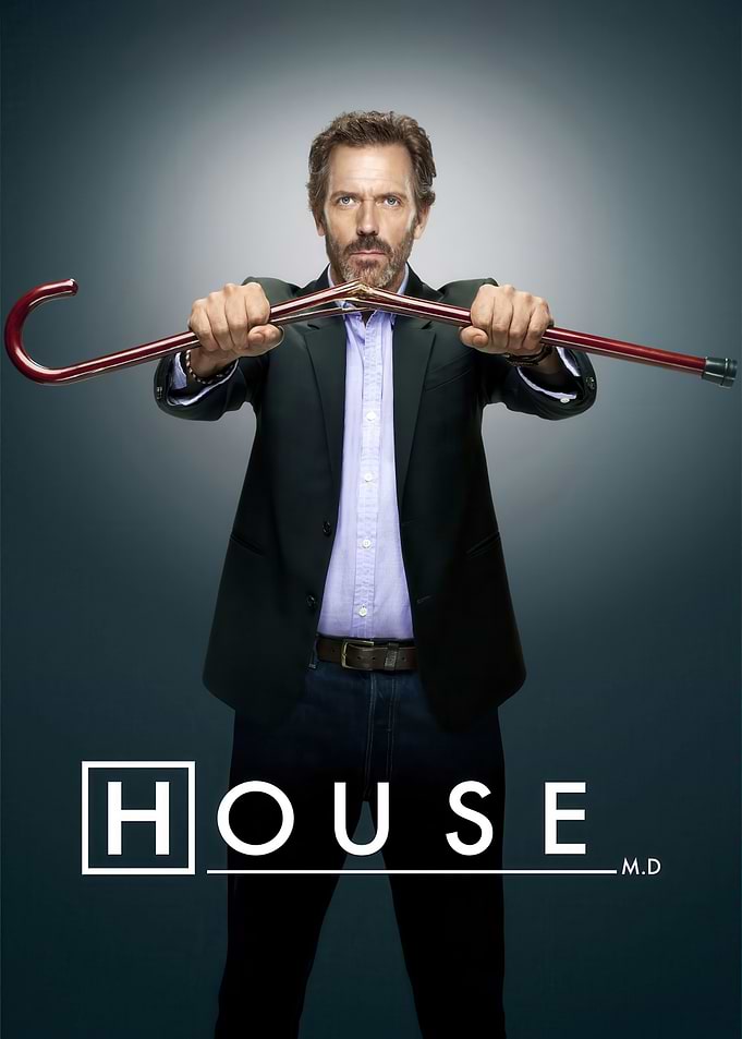 House M.D. Poster with Hugh Laurie